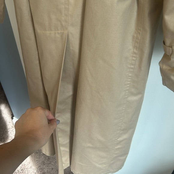 Vintage London Fog Maincoat trenchcoat in khaki size 10 - Picture 12 of 16